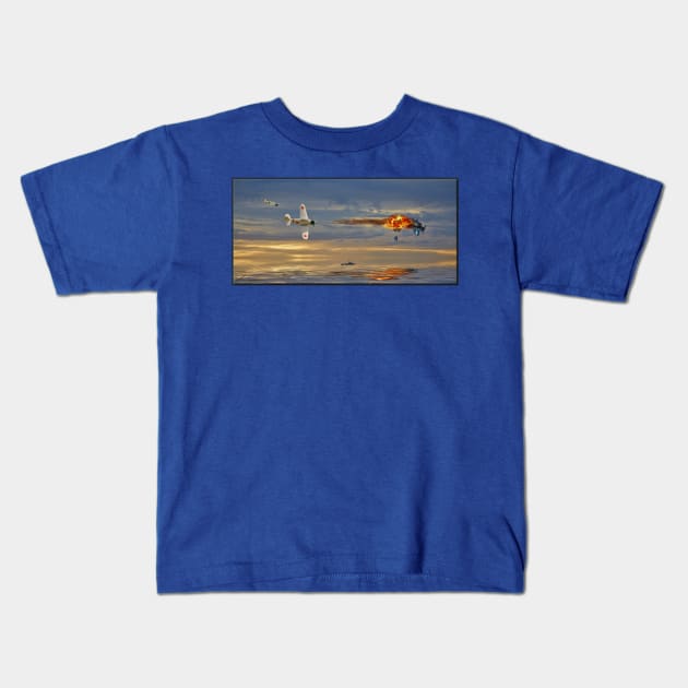 Burial at Sea Kids T-Shirt by rgerhard